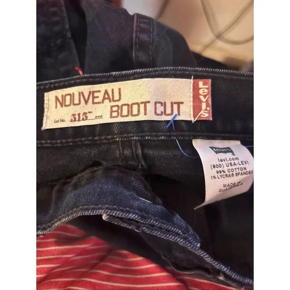 Levi’s 515 Bootcut Black Jeans